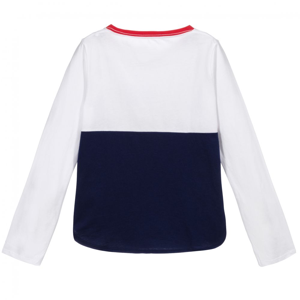 Levi's-Girls Cotton Jersey Logo Top | Childrensalon Outlet
