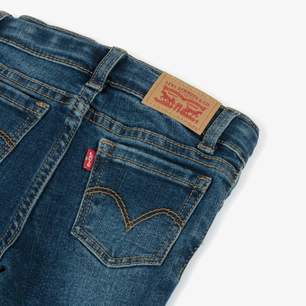 Levi's-Girls Dark Blue 726 Flare Jeans | Childrensalon Outlet