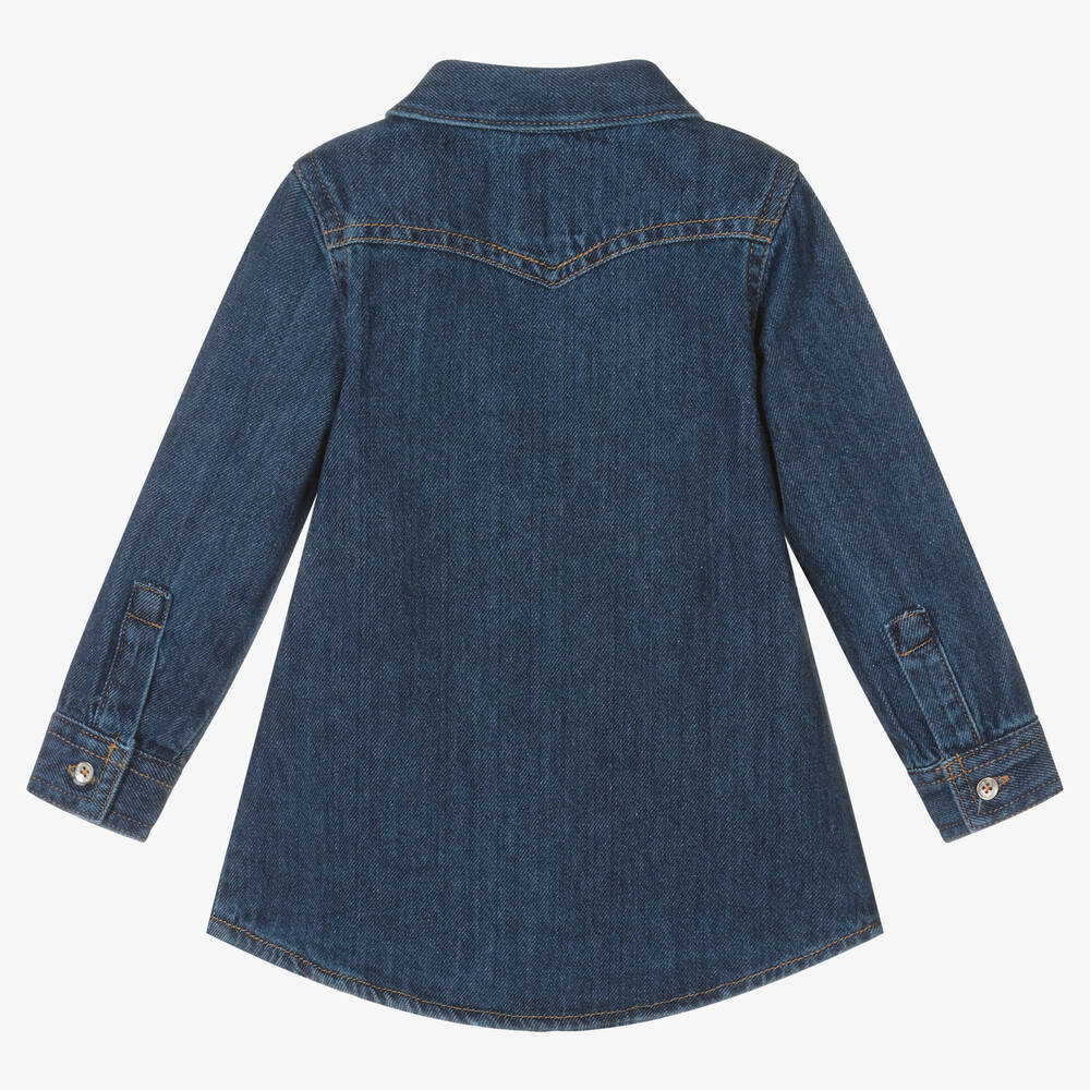 Levi s Girls Dark Blue Denim Dress
