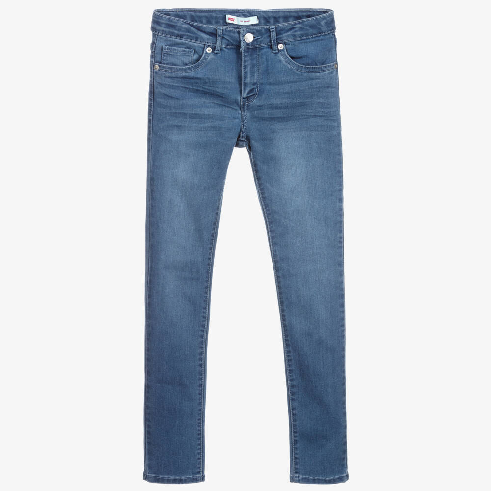 Levi's-بنطلون جينز ضيق مرن للبنات | Childrensalon Outlet