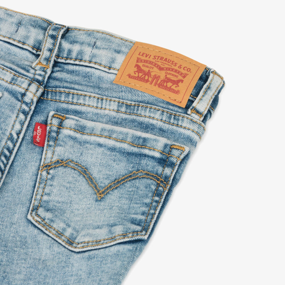 Levi's-Girls Denim Wide-Leg Jeans | Childrensalon Outlet