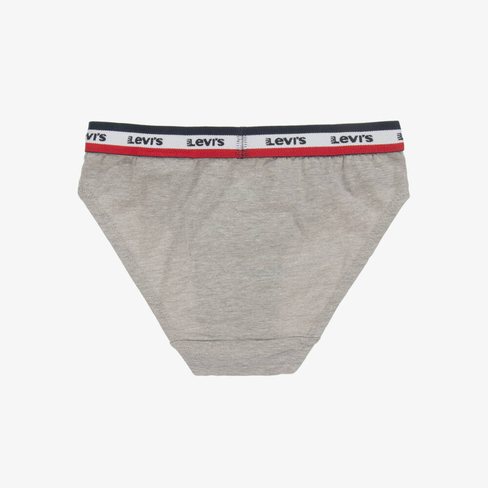 Levi's-Girls Dual-Hue Cotton Comfort Trousers | Childrensalon Outlet