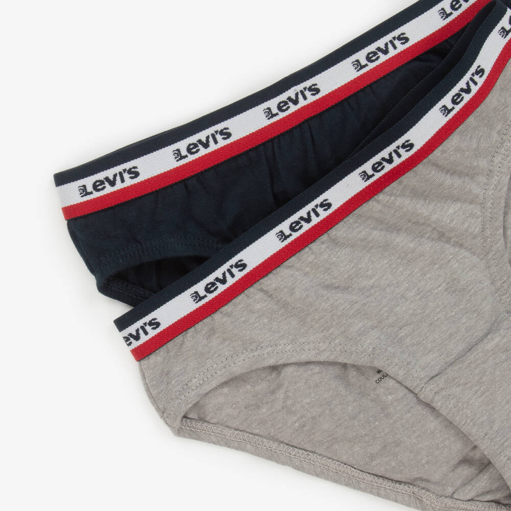 Levi's-Girls Dual-Hue Cotton Comfort Trousers | Childrensalon Outlet