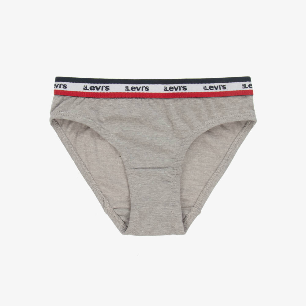 Levi's-Girls Dual-Hue Cotton Comfort Trousers | Childrensalon Outlet