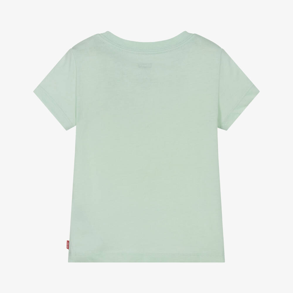 Levi's-Girls Emerald Batwing Logo Tee | Childrensalon Outlet