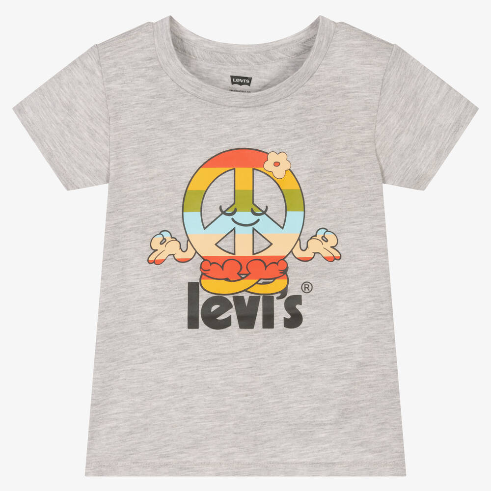 Ladies grey levi t shirt outlet