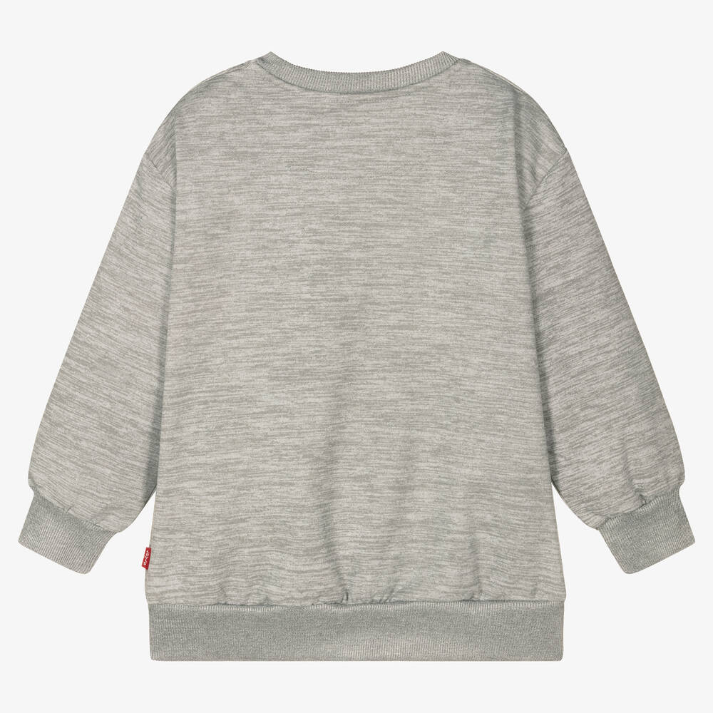 Levi's grey sweatshirt womens hotsell