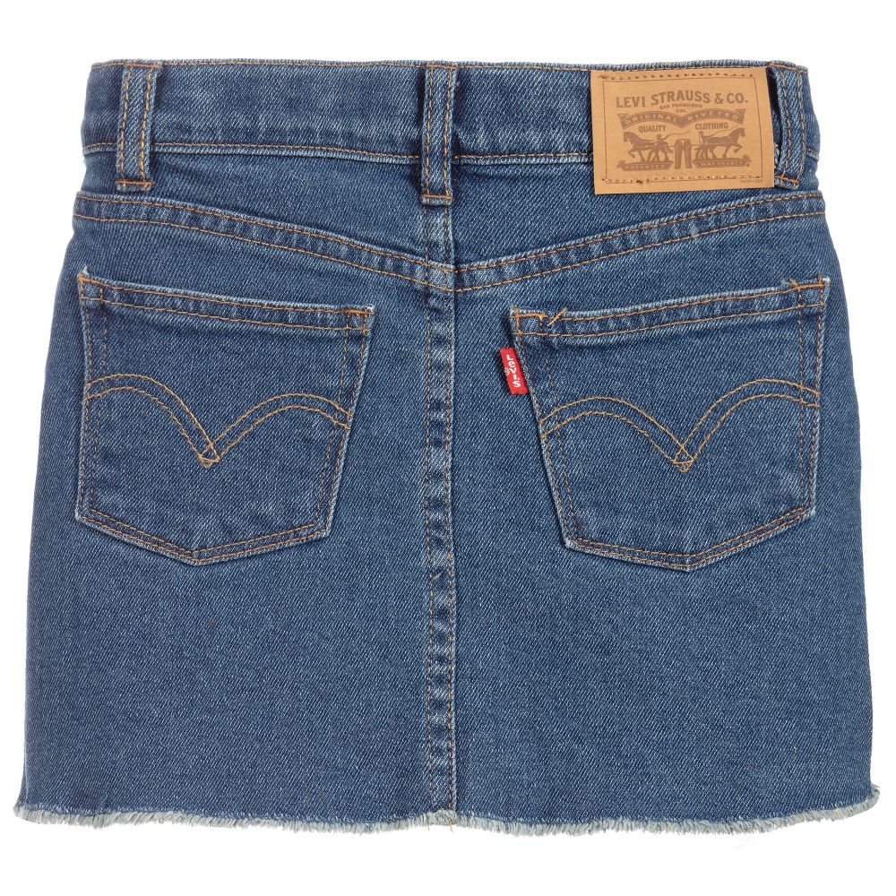 levi strauss denim skirts