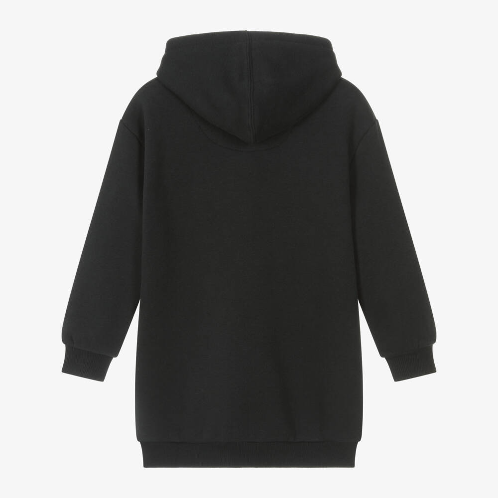 Levi's-Girls Hooded Black Jersey Dress | Childrensalon Outlet