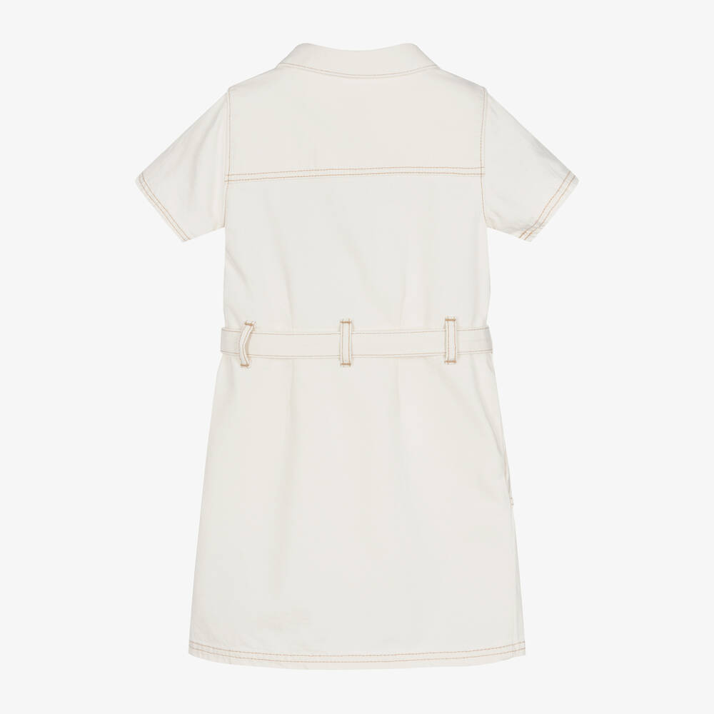 Levi's-Girls Ivory Denim Dress | Childrensalon Outlet