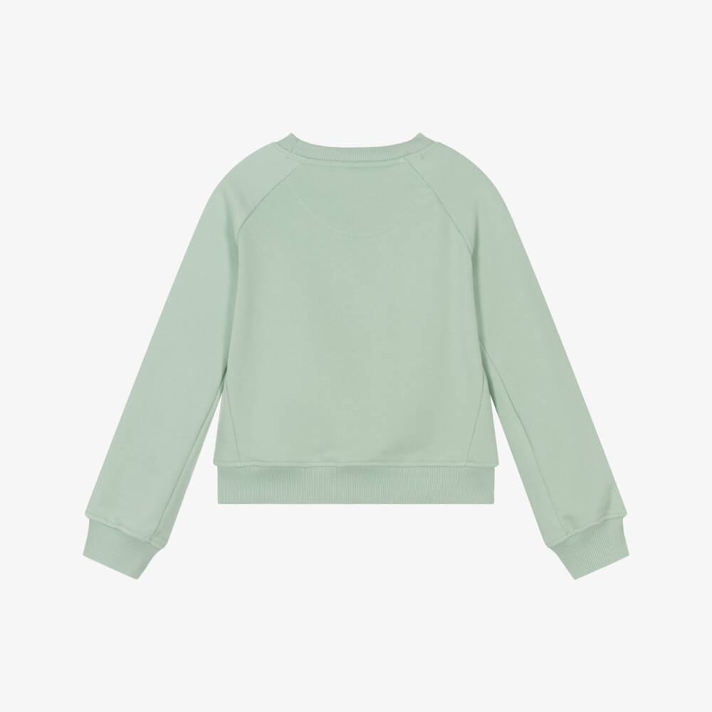 Levi's-Girls Pastel Green Raglan Top | Childrensalon Outlet