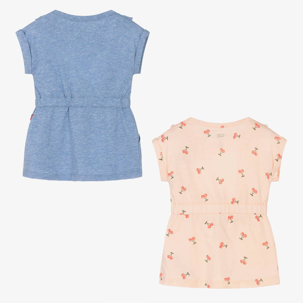 Levi's-Girls Pink & Blue Dresses (2 Pack) | Childrensalon Outlet