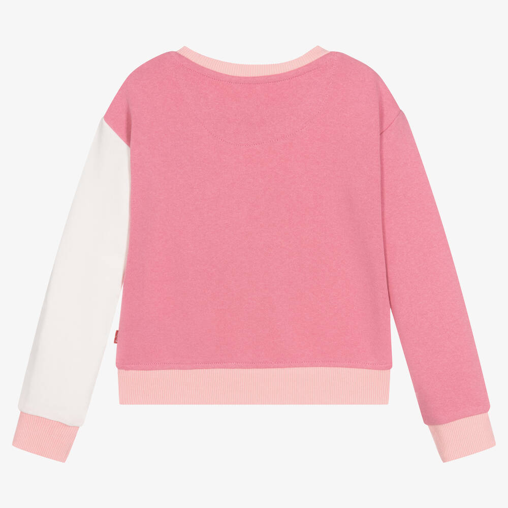 Sweat levis rose new arrivals fille