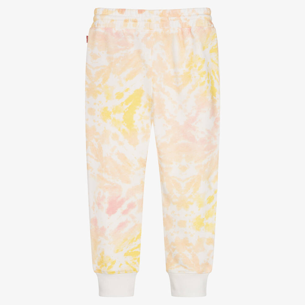 Levi s Girls Pink Cotton Tie Dye Joggers
