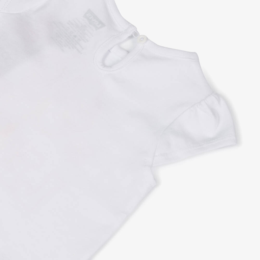 Levi's-Girls Pink Varsity & Denim Set | Childrensalon Outlet