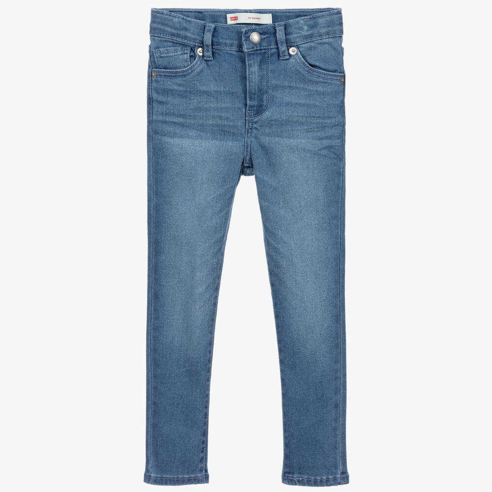 Levi's-Мягкие синие узкие джинсы для девочек | Childrensalon Outlet
