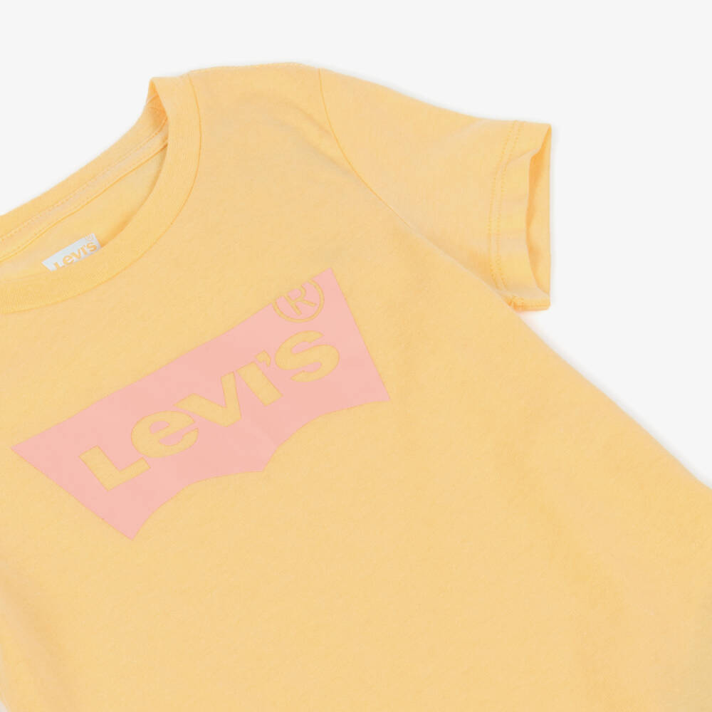 Levi's-Girls Sunny Batwing Cotton Tee | Childrensalon Outlet