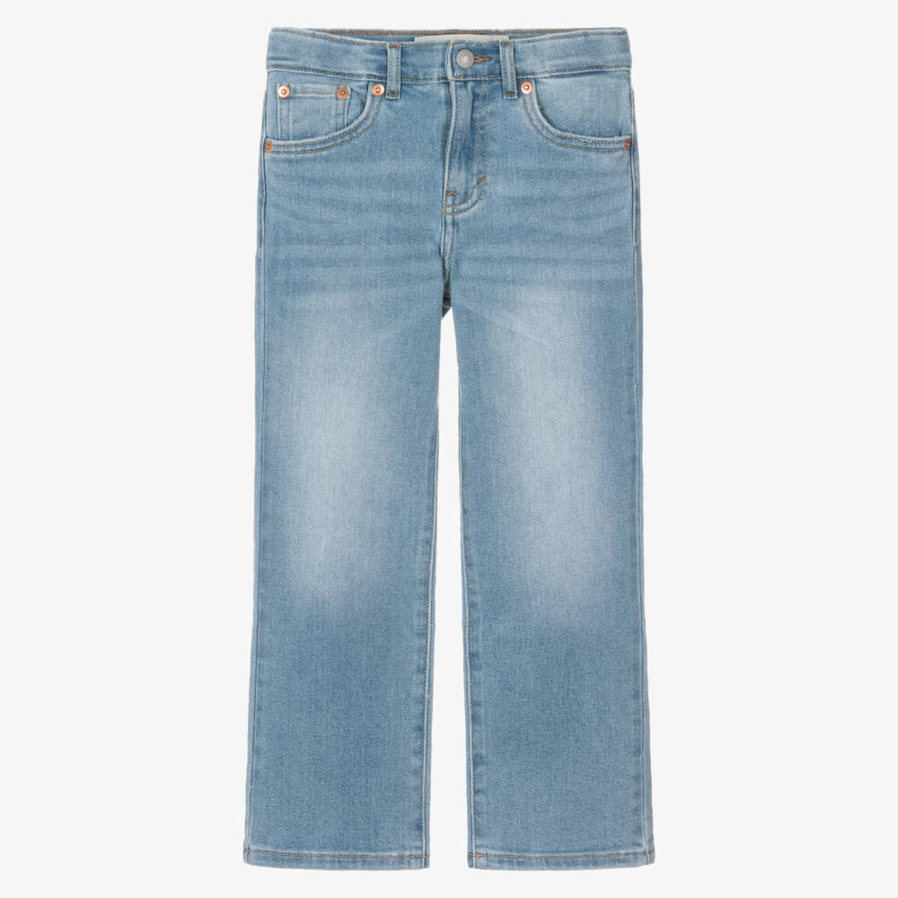 Levi's-بنطلون جينز أزرق واسع للبنات | Childrensalon Outlet