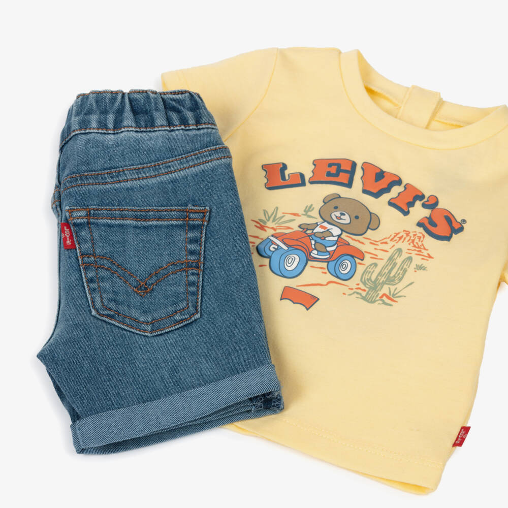 Levi's-Little Boys Cheerful Denim Duo | Childrensalon Outlet