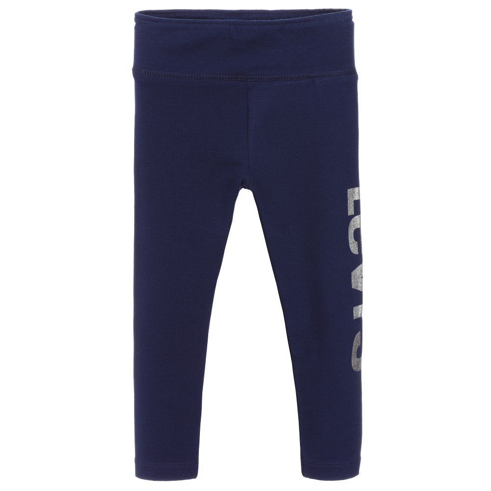 Levi's - Navy Blue Cotton Leggings | Childrensalon