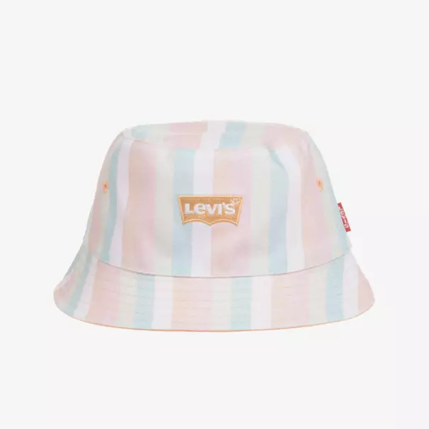 Levi's-Orange Reversible Batwing Logo Bucket Hat | Childrensalon Outlet