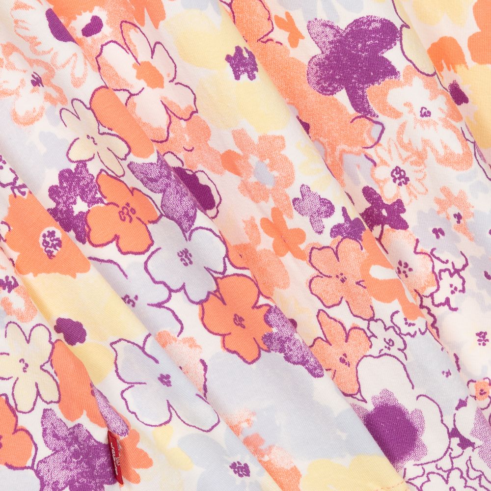 Levi's-Pink Floral T-Shirt Dress | Childrensalon Outlet