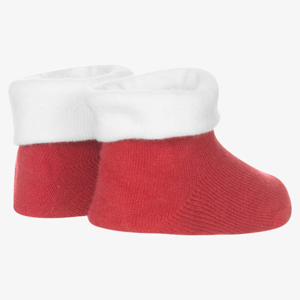 Levi's-Red Cotton Bodyvest Gift Set | Childrensalon Outlet