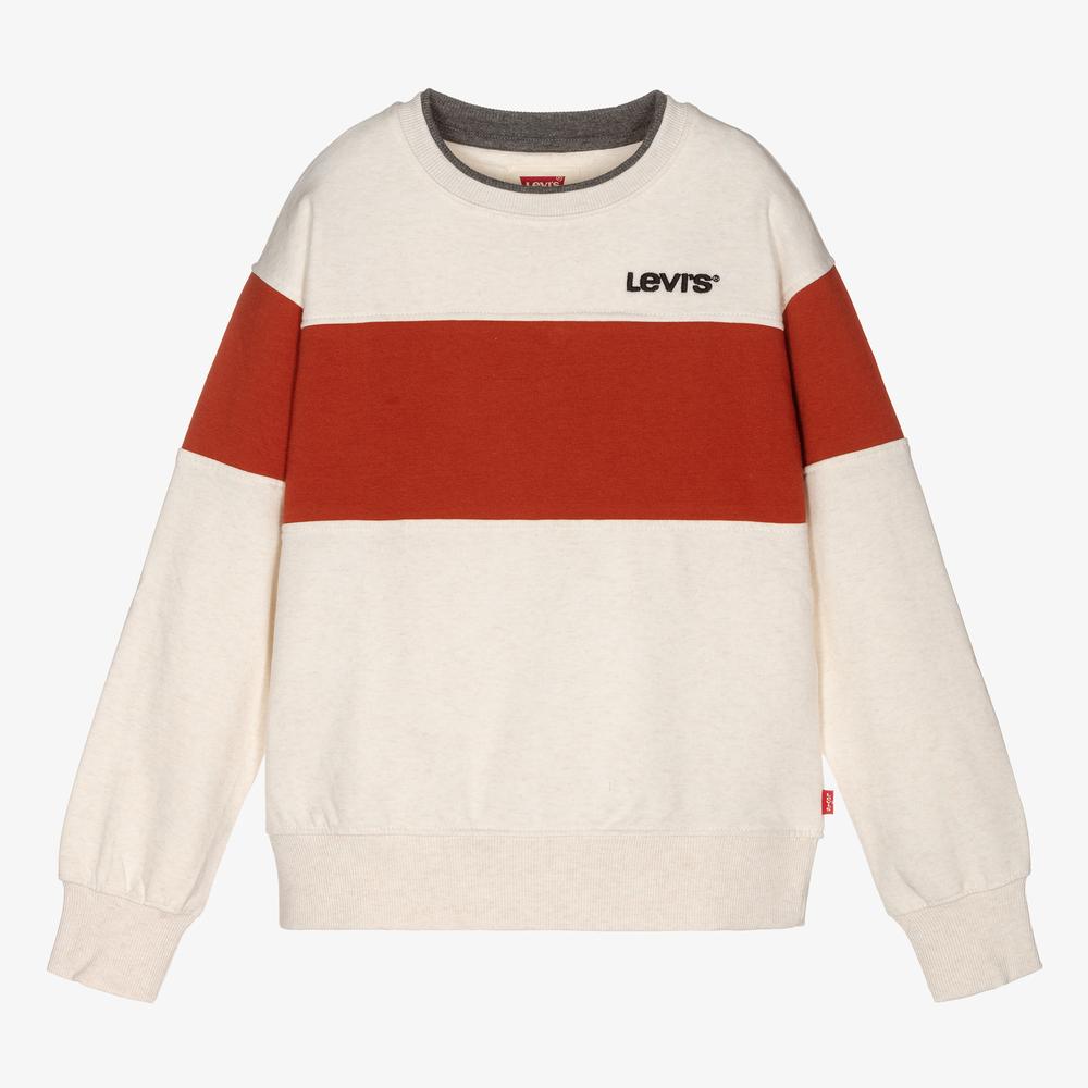 Levi's - Teen Beige Logo Sweatshirt | Childrensalon
