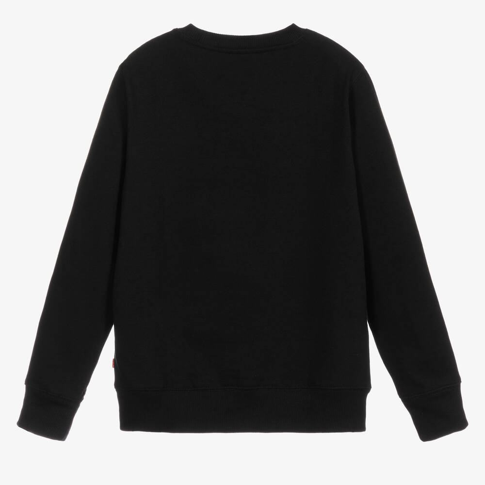 Levi's-Teen Black Logo Sweatshirt | Childrensalon Outlet