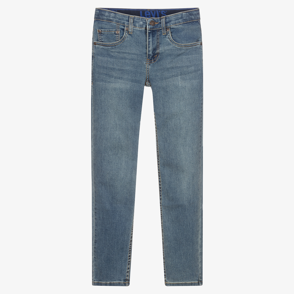 Levi's - Синие зауженные джинсы модели 512 | Childrensalon