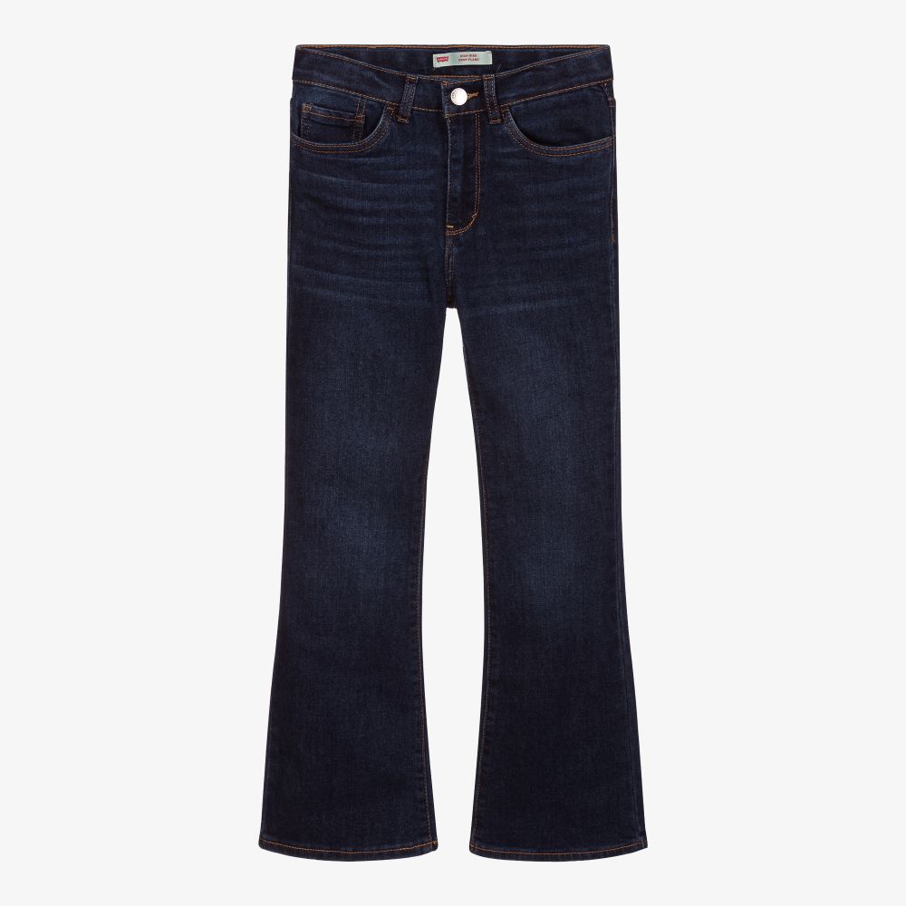 Levi's - Jean évasé bleu en denim Ado | Childrensalon Outlet