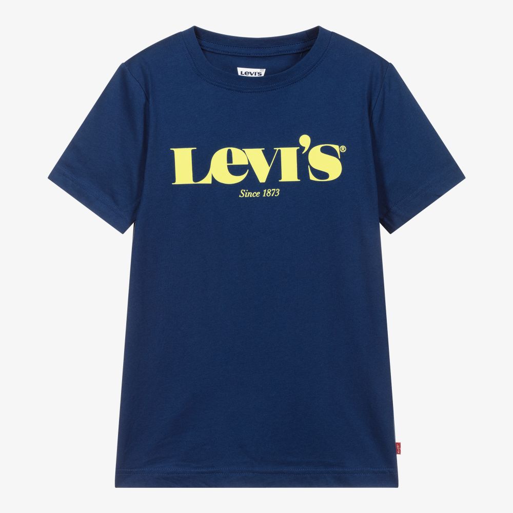 Levi's - T-shirt bleu Ado | Childrensalon
