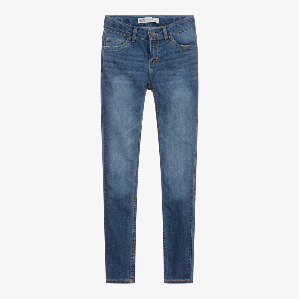 Levi's - Синие узкие джинсы скинни для подростков | Childrensalon