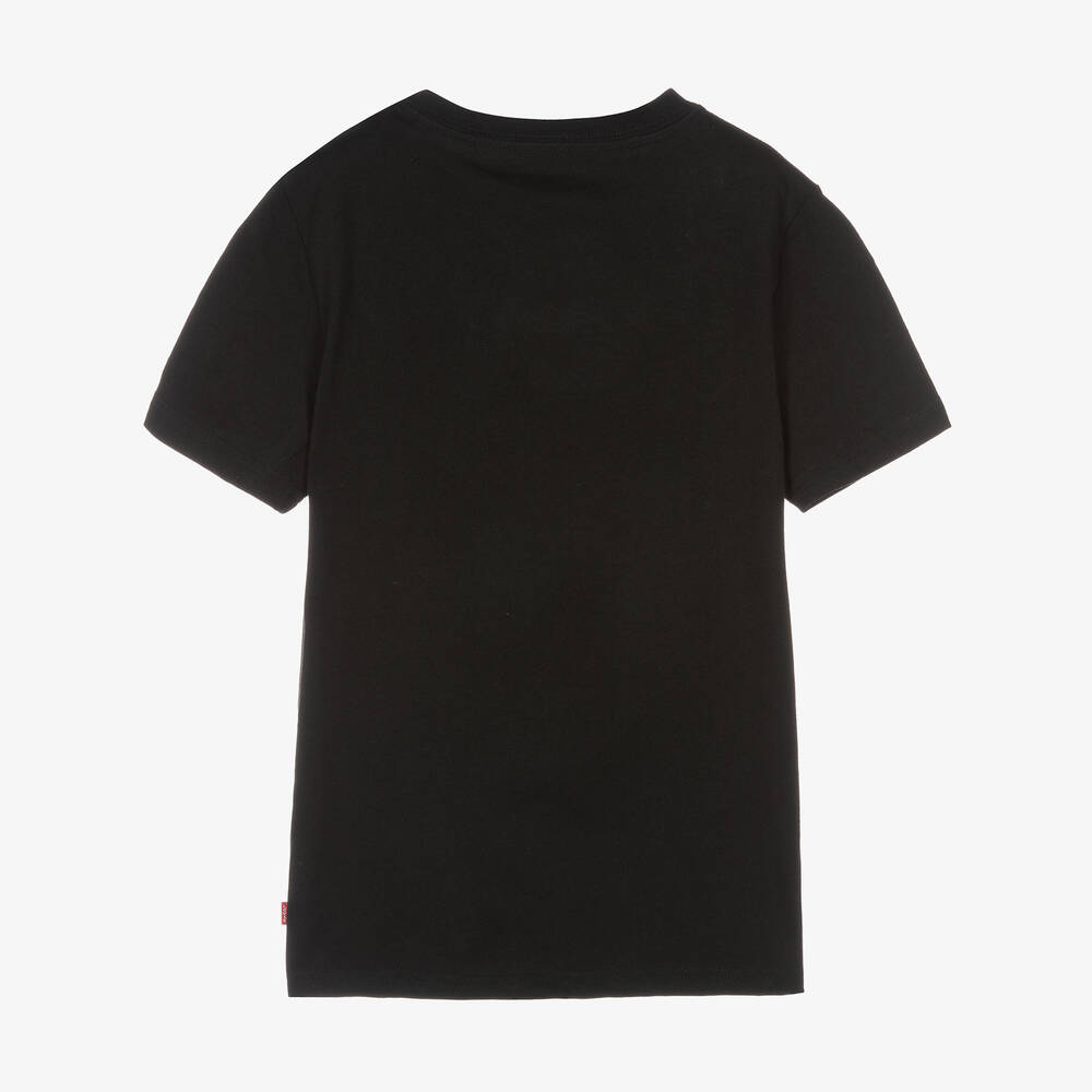 Levi's-Teen Boys Black 501 Logo T-Shirt | Childrensalon Outlet