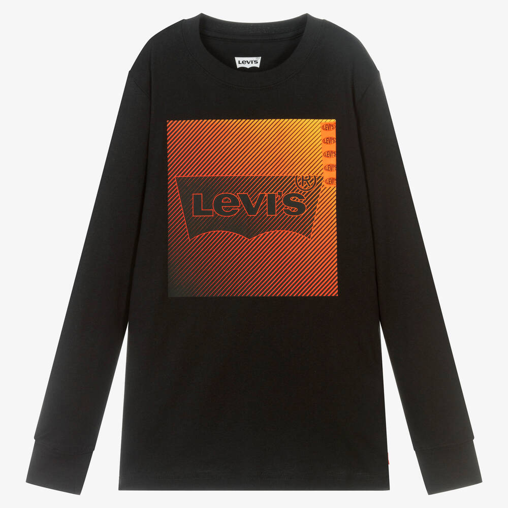 Levi's - Teen Boys Black Logo Top | Childrensalon