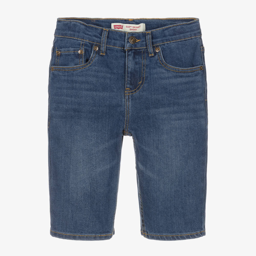 Levi's - Синие джинсовые шорты скинни | Childrensalon