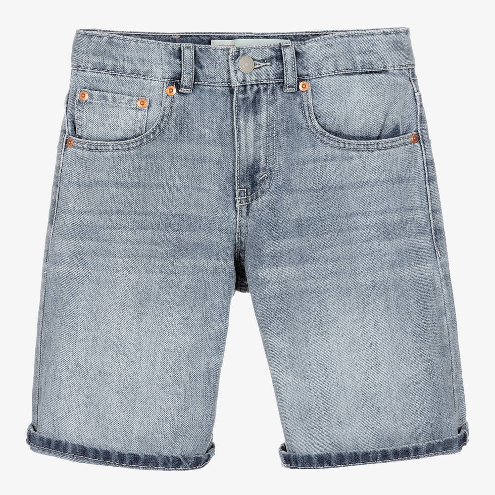 Boys levi jean shorts clearance