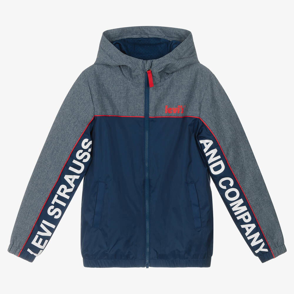 Levi s Teen Boys Blue Windbreaker Jacket
