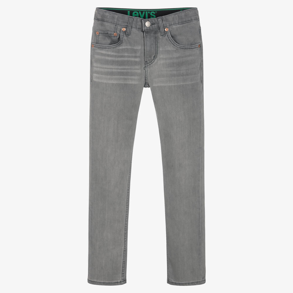 Teen Boys Grey 510 Skinny Denim Jeans