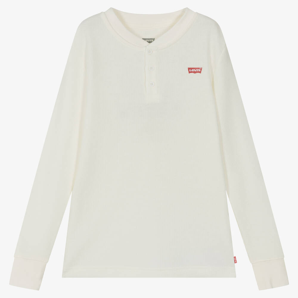 Levi's - Teen Boys Ivory Cotton Top | Childrensalon