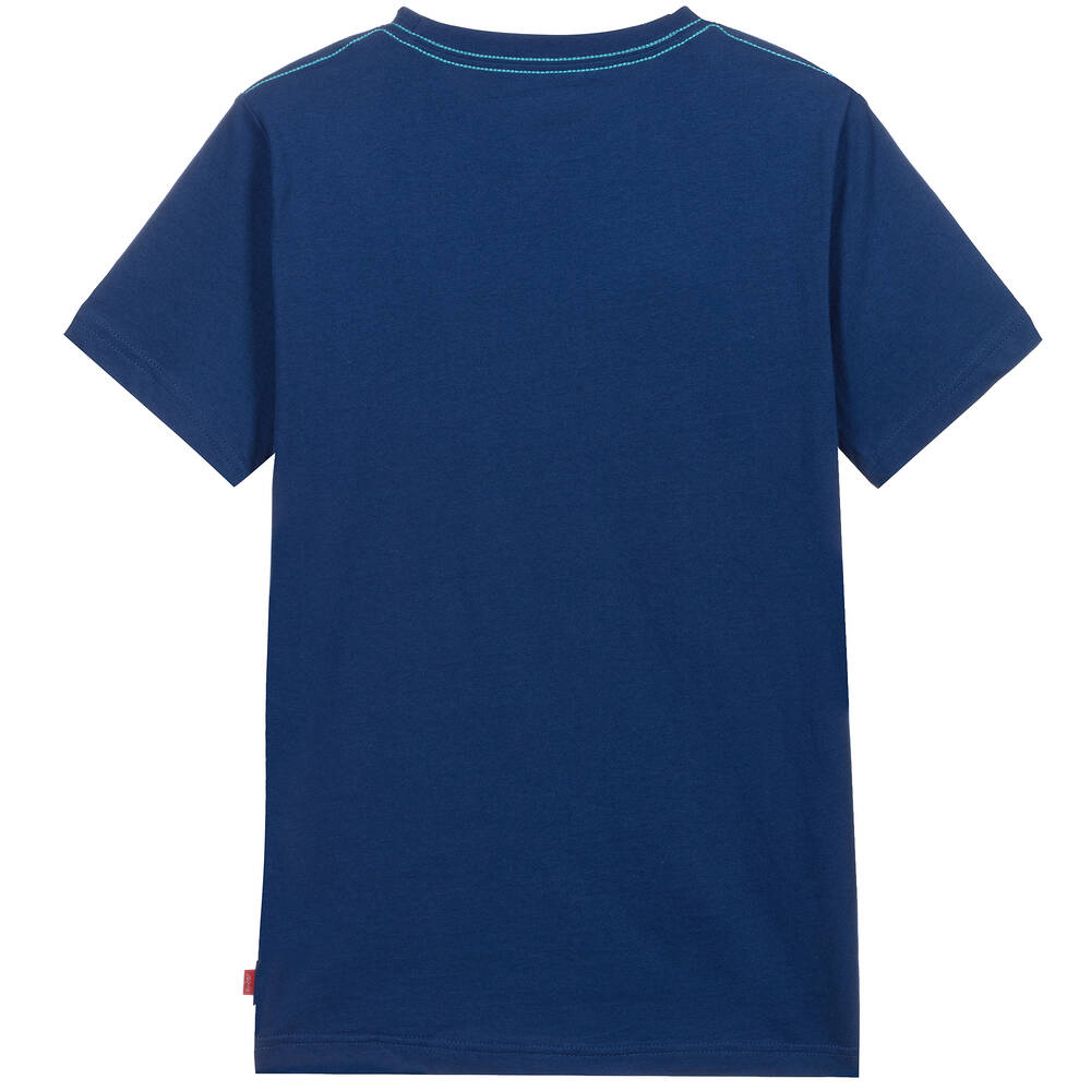 Levi's-Teen Boys Navy Logo T-Shirt | Childrensalon Outlet