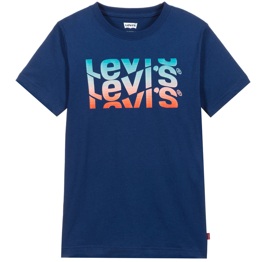 Levi's - Синяя футболка для подростков | Childrensalon