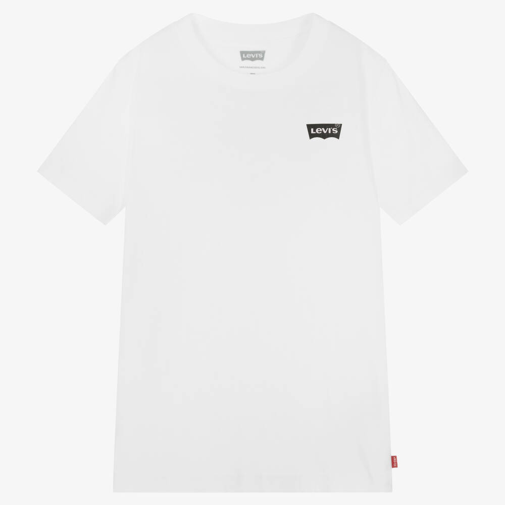 Levi's - T-shirt blanc coton Ado garçon | Childrensalon