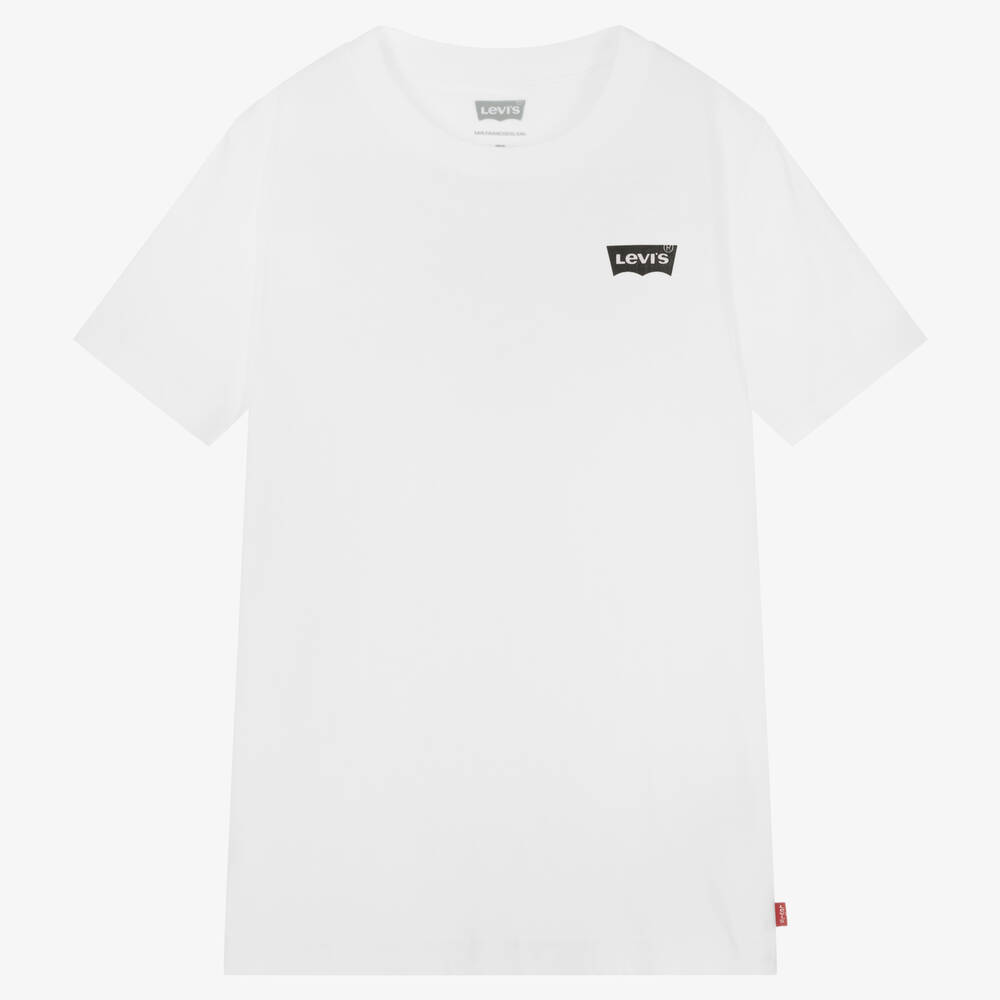 Levi's - Weißes Teen Baumwoll-T-Shirt (J) | Childrensalon