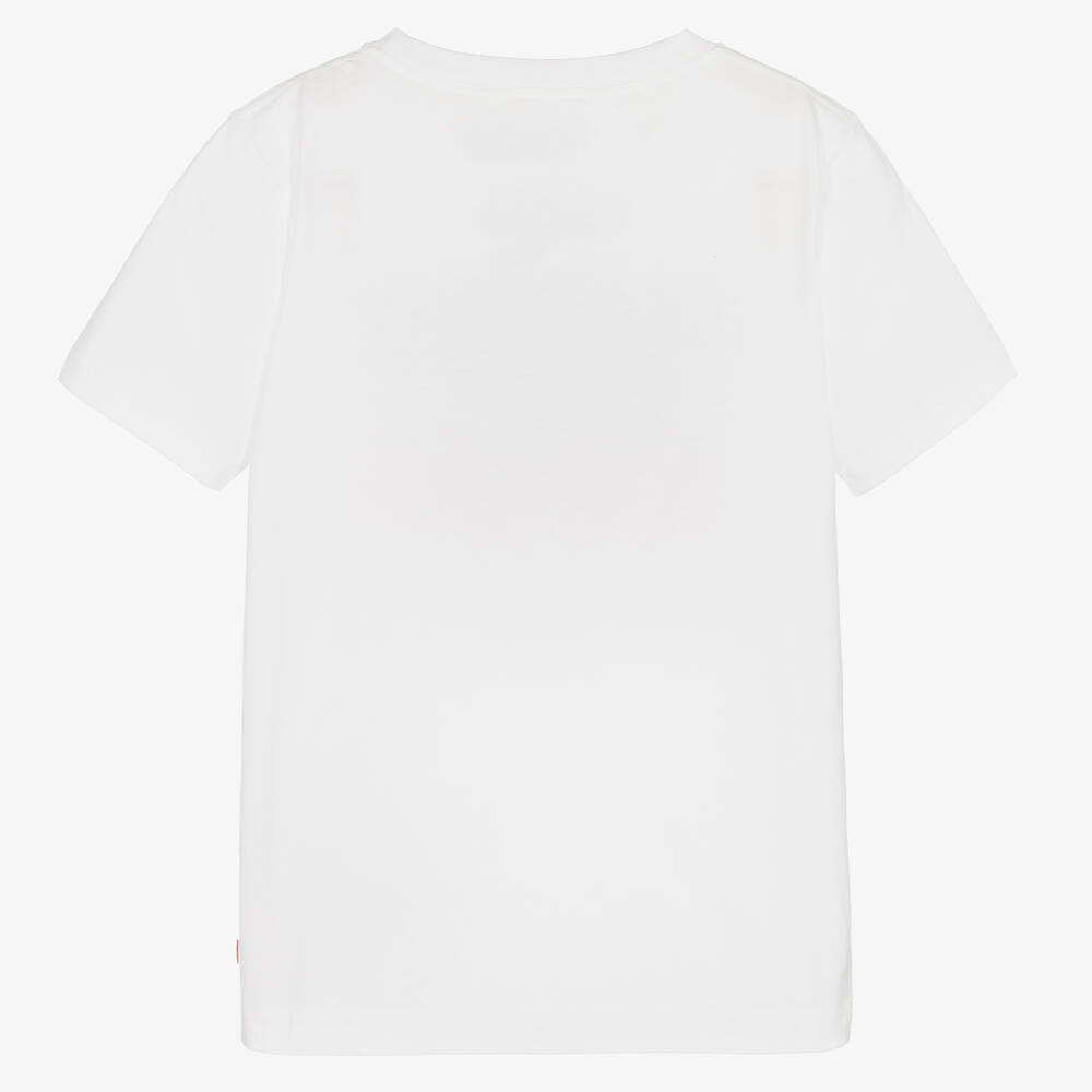 Levi's-Teen Boys White Sportswear Logo T-Shirt | Childrensalon Outlet
