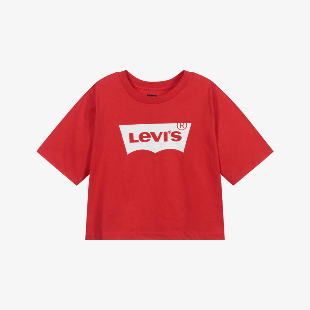Levi's-Teen Cropped Batwing T-Shirt | Childrensalon Outlet