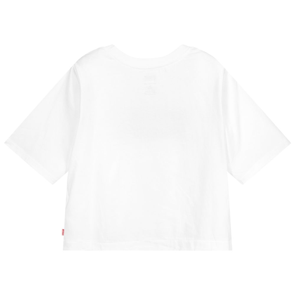 Levi's-Укороченная футболка с рукавом-реглан для подростков | Childrensalon Outlet