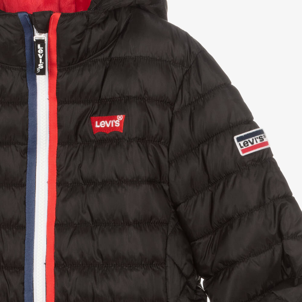 Levi's-Teen Girls Black Puffer Coat | Childrensalon Outlet