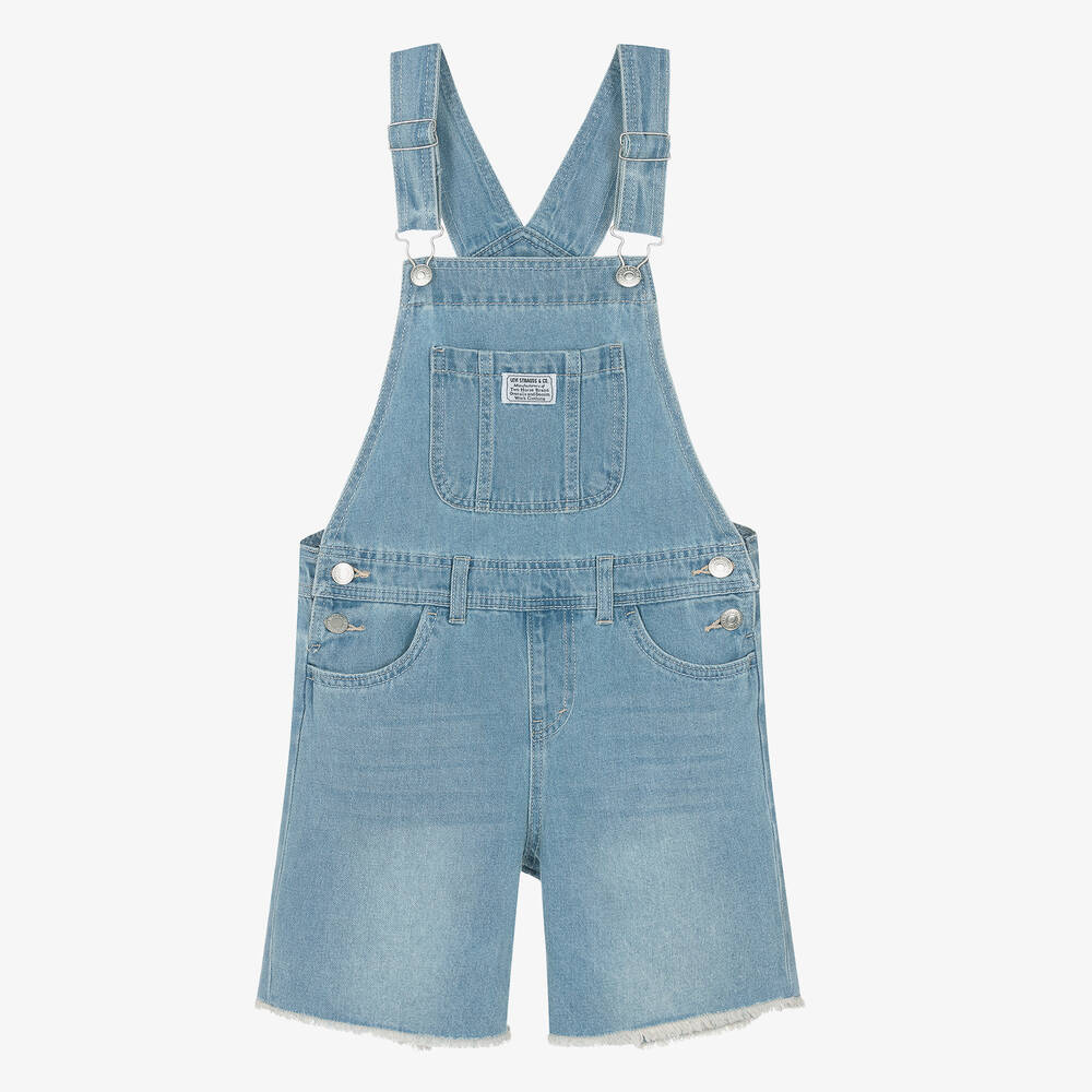 Levi dungarees shorts discount
