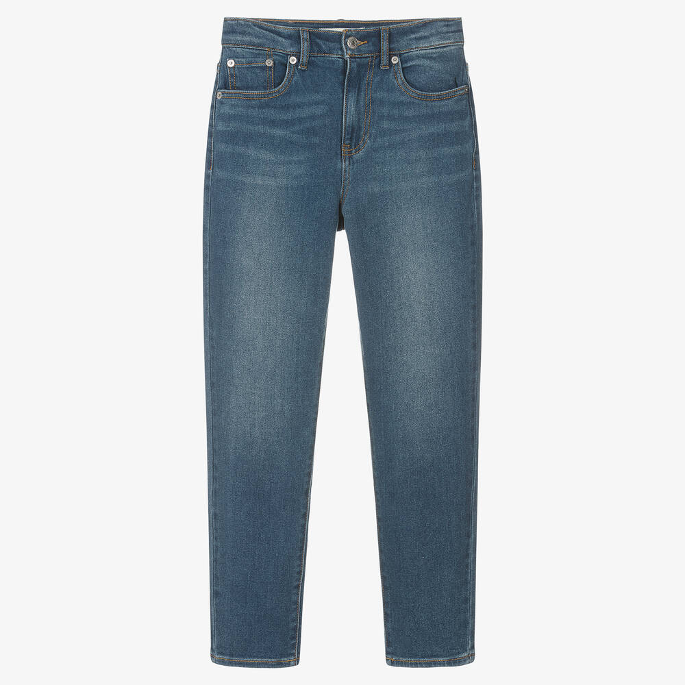 Levi's - Синие джинсы с высокой талией | Childrensalon